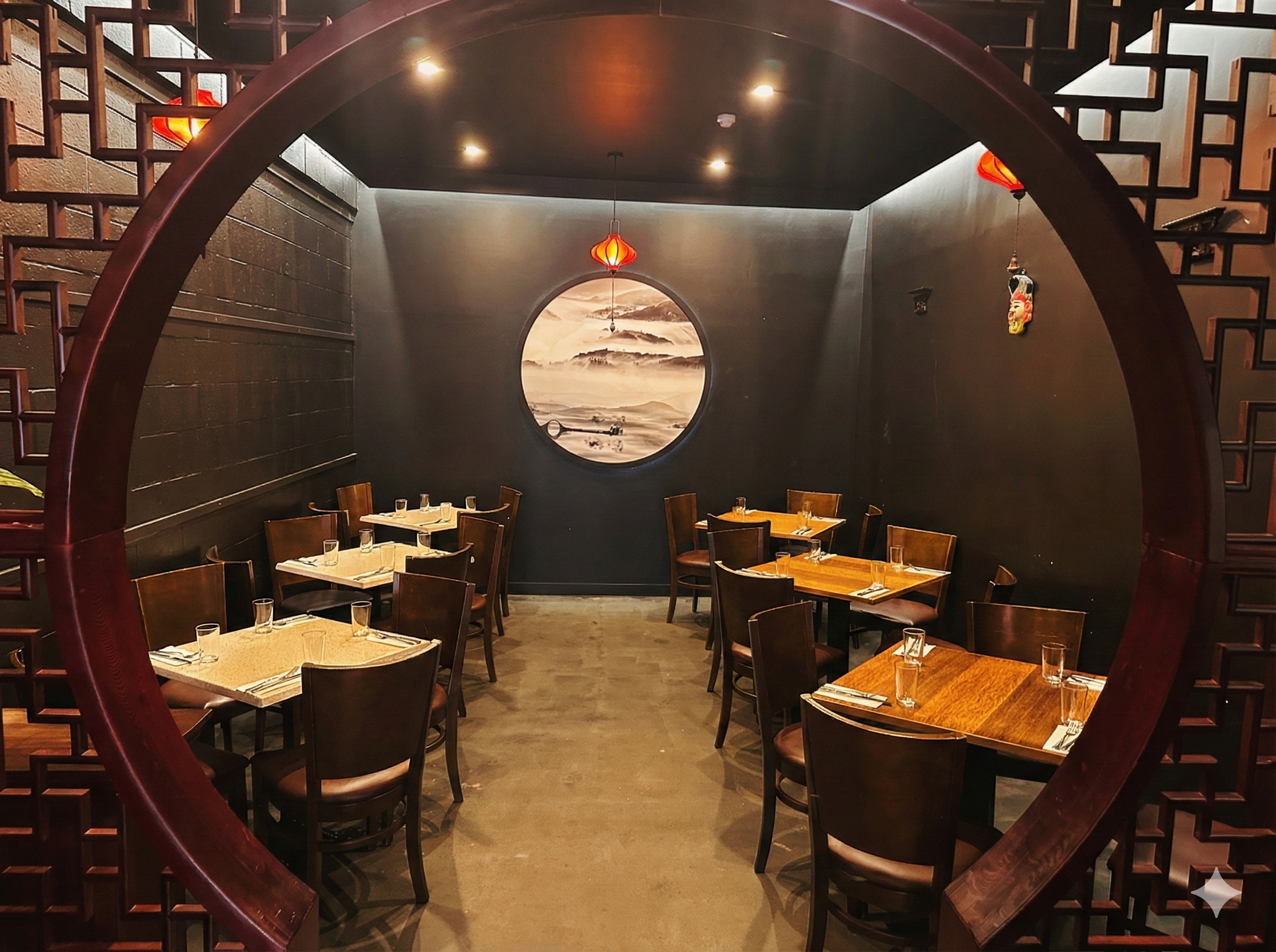 Private Dining Setup